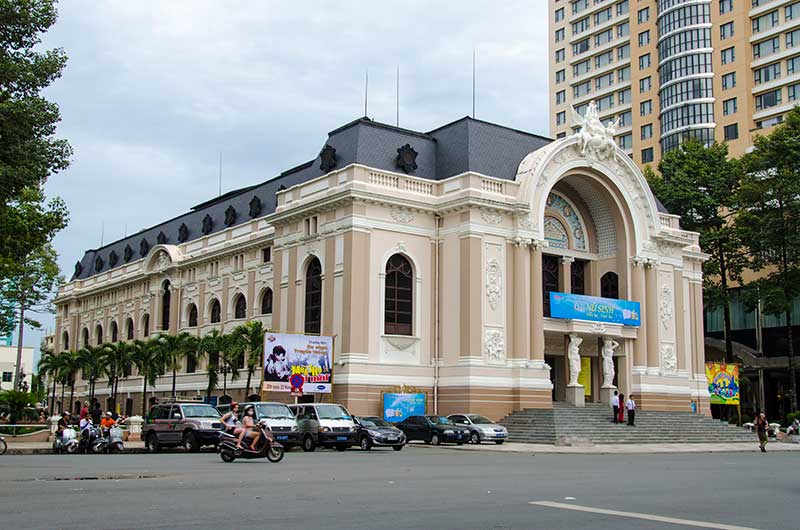 487 - Vietnam - Ho Chi Minh - Teatro Municipal